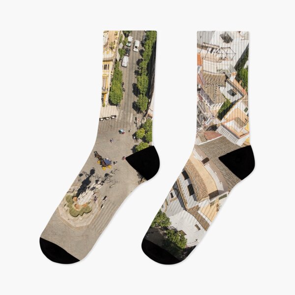 Item preview, Hot Seville Spain - Plaza Virgen de los Reyes from La Giralda designed and sold by Georgia Mizuleva.