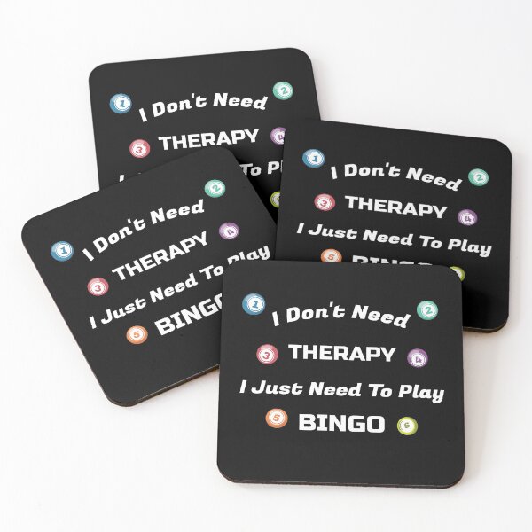 Item preview, I Don't Need Therapy I Just Need To Play Bingo  designed and sold by SparkleLiveLife.
