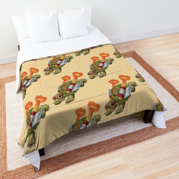 Rocket Tortoise! Comforter