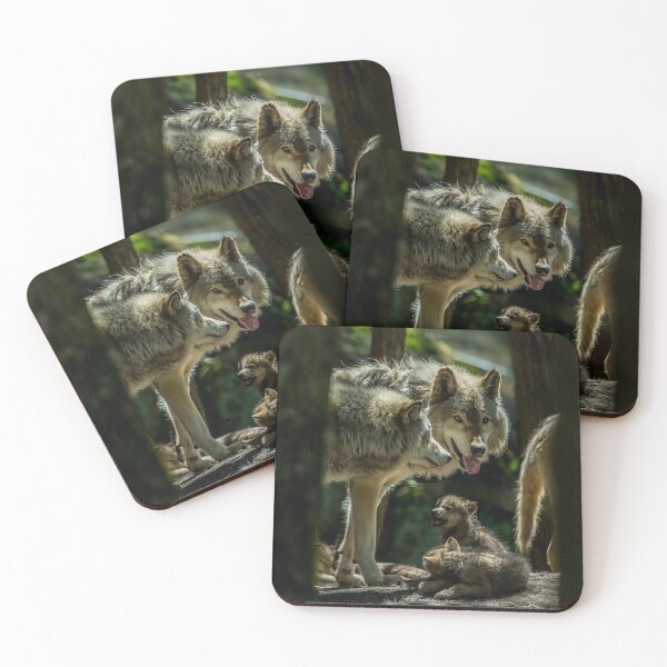 Item preview, Wolf Family designed and sold by Michael Cummings.