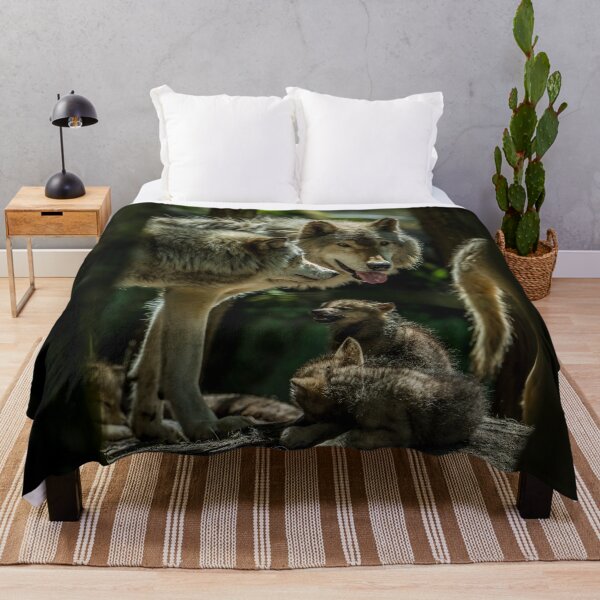 Item preview, Wolf Family designed and sold by Michael Cummings.