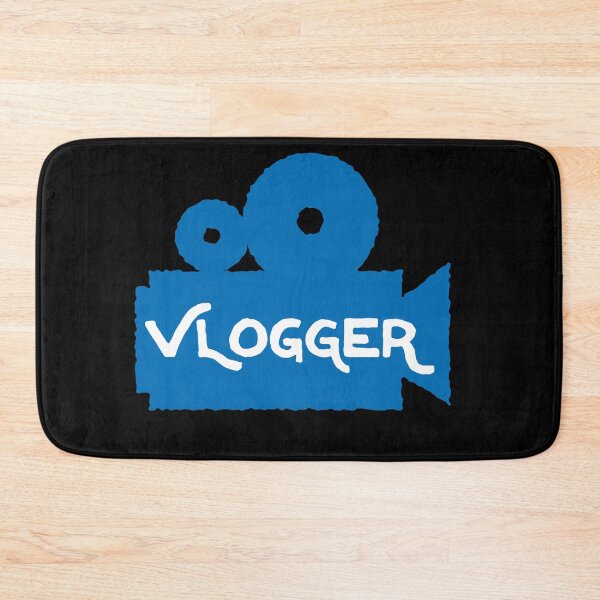Item preview, Vlogger Camera - Rustic - Blue designed and sold by MOREDANKMEMES.