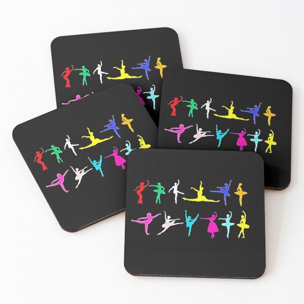 Item preview, Colorful Ballet dancers designed and sold by doniainart.
