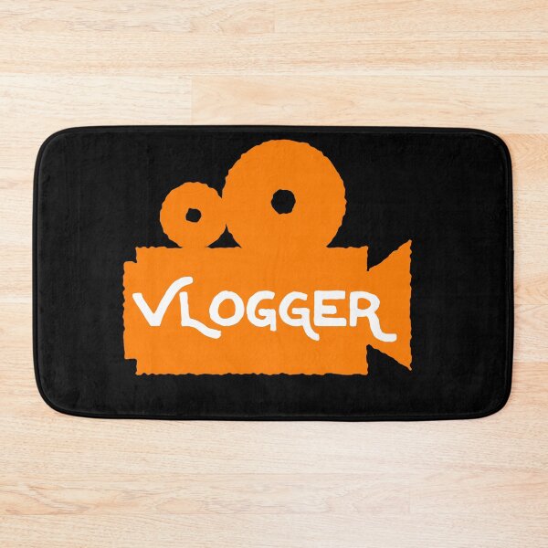 Item preview, Vlogger Camera - Rustic - Orange designed and sold by MOREDANKMEMES.
