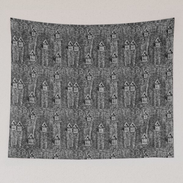 Item preview, Gothic Spooky Rooftop Gable Windows  designed and sold by gphotobox.