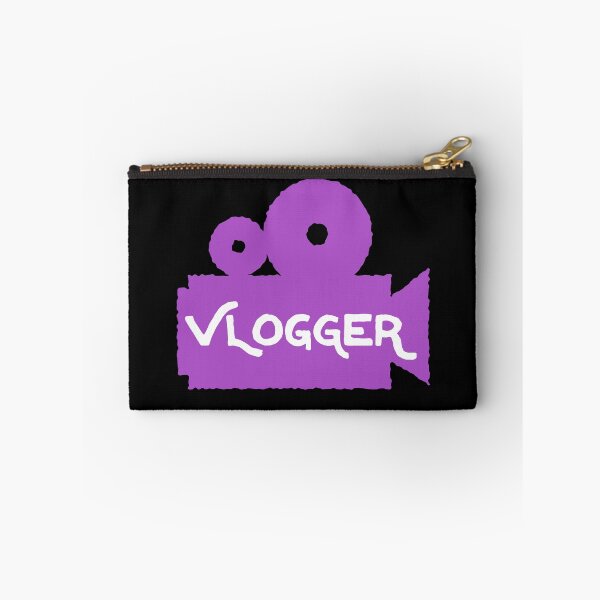 Aperçu de l'œuvre Vlogger Camera - Rustic - Purple créée et vendue par MOREDANKMEMES.