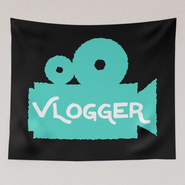 Item preview, Vlogger Camera - Rustic - Teal designed and sold by MOREDANKMEMES.