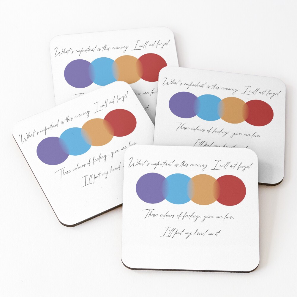 Item preview, Coasters (Set of 4) designed and sold by RascalCalmind.