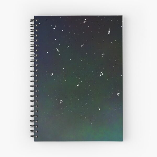 Item preview, Starry Night Music, Notes in Space designed and sold by ML-Design-Guy.
