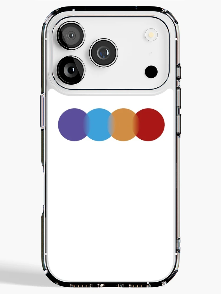 Thumbnail 1 of 5, iPhone Case, Purple Blue Orange Red designed and sold by RascalCalmind.