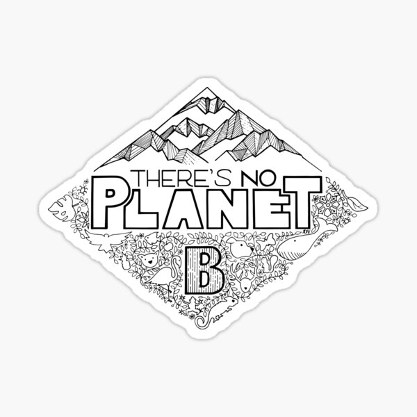 There is no planet B Sticker