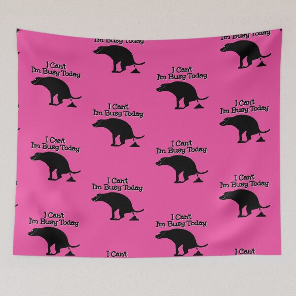 Item preview, Funny Busy Pooping Dog Gifts designed and sold by Willyboy16.