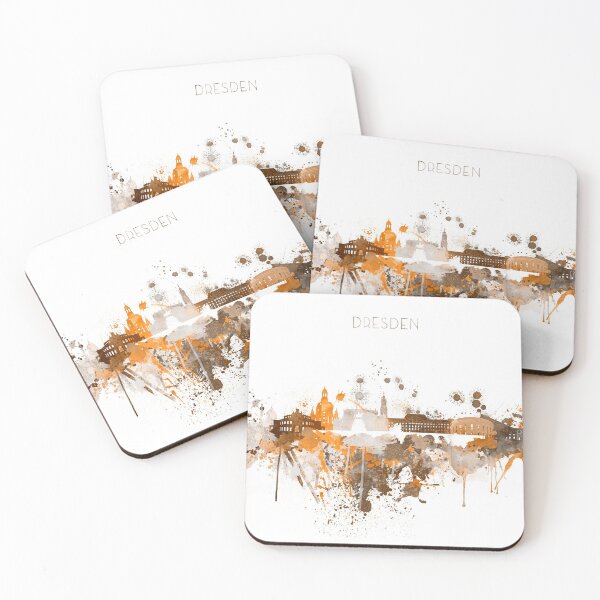 Item preview, Dresden Germany Warm Skyline designed and sold by DimDom.
