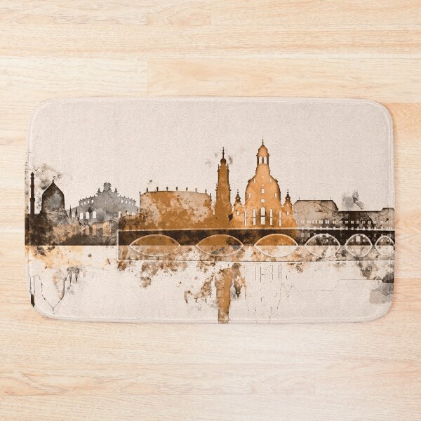 Item preview, Dresden Germany Warm Skyline designed and sold by DimDom.
