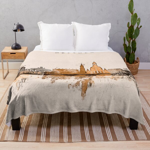 Item preview, Dresden Germany Warm Skyline designed and sold by DimDom.