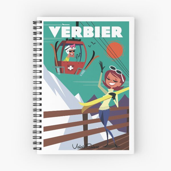 Item preview, Verbier ski poster designed and sold by Gary Godel.