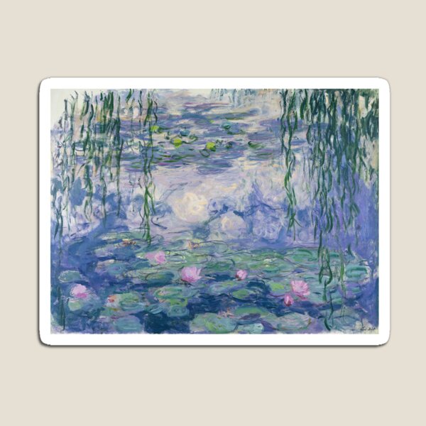 Vista previa del artículo con la obra «Los nenúfares de Claude Monet», diseñado y vendido por rapplatt.