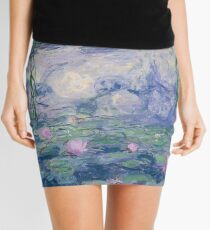 Water Lillies Mini Skirt