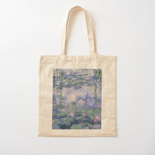 Water Lillies Cotton Tote Bag
