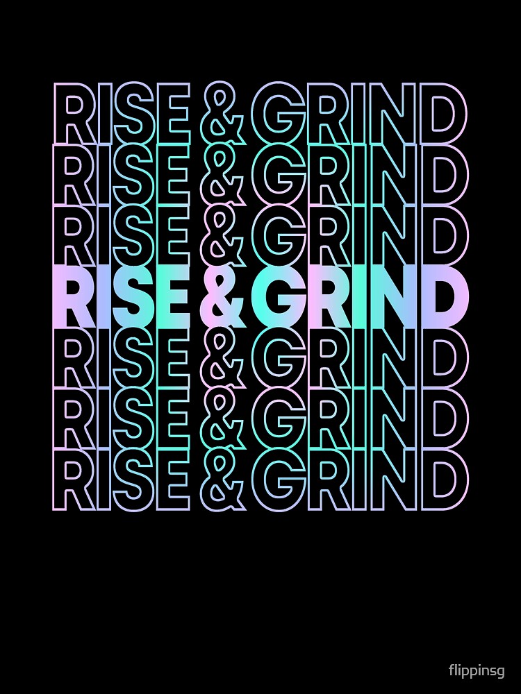 Rise And Grind Baby One Piece By Flippinsg Redbubble