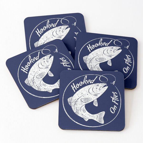 Item preview, Fly Fishing Shirts & Gifts Hooked on Flies designed and sold by Willyboy16.