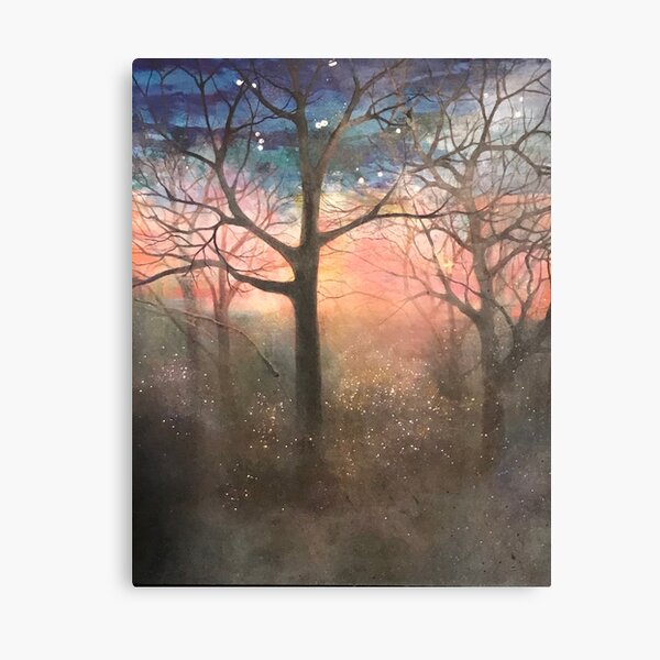 acrylic/mixed media on canvas Canvas Print
