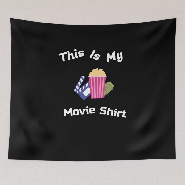 Item preview, This Is My Movie Shirt Popcorn  designed and sold by SparkleLiveLife.