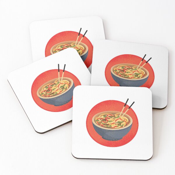 Item preview, Pho soup, Vietnamese soup, Japanese flag designed and sold by DerSenat.