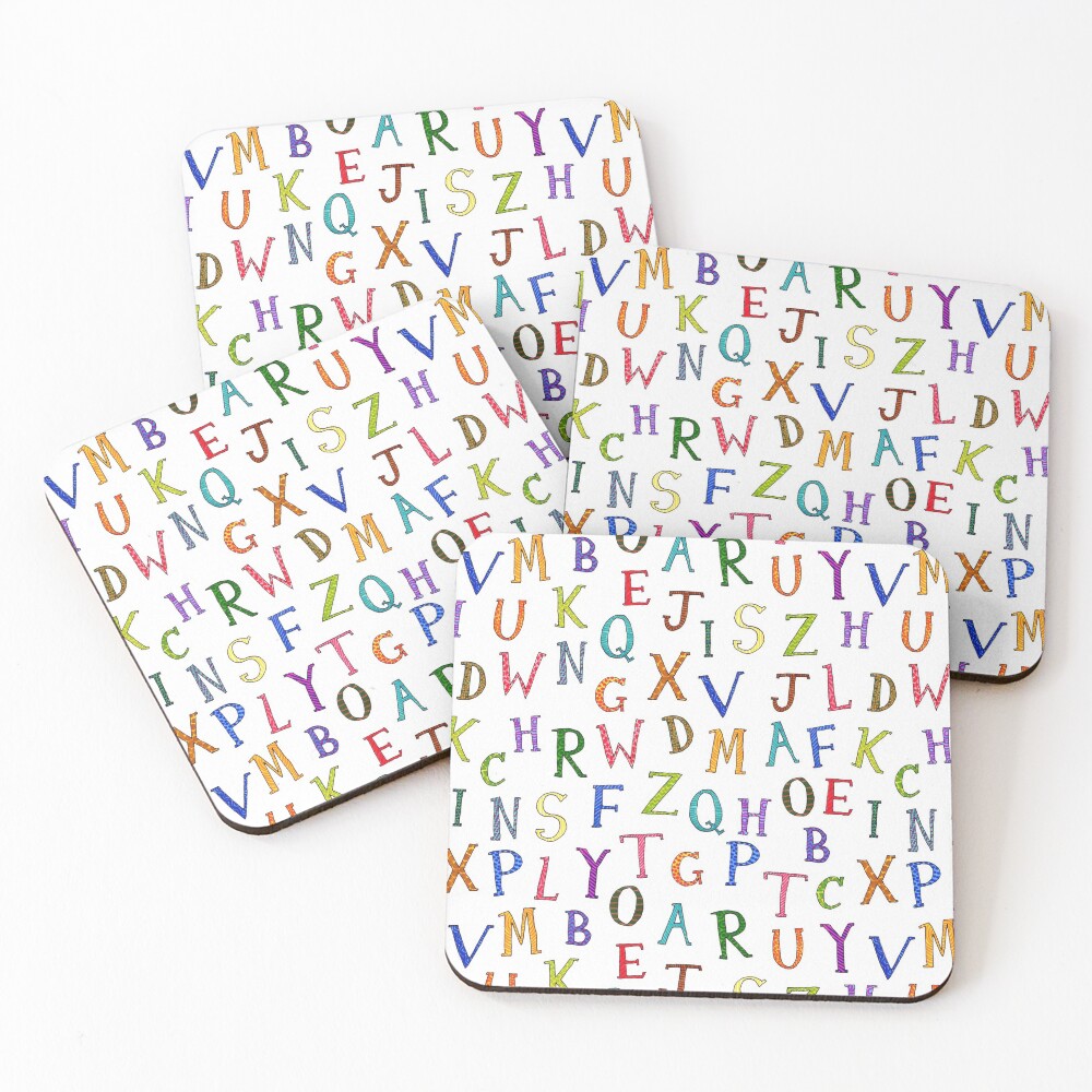 Item preview, Coasters (Set of 4) designed and sold by nicebutton.