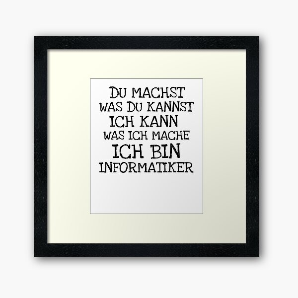 Artikel-Vorschau von  Du Machst  Was Du Kannst  Ich Kann   Was Ich Mac, designt und verkauft von The5thDesign.
