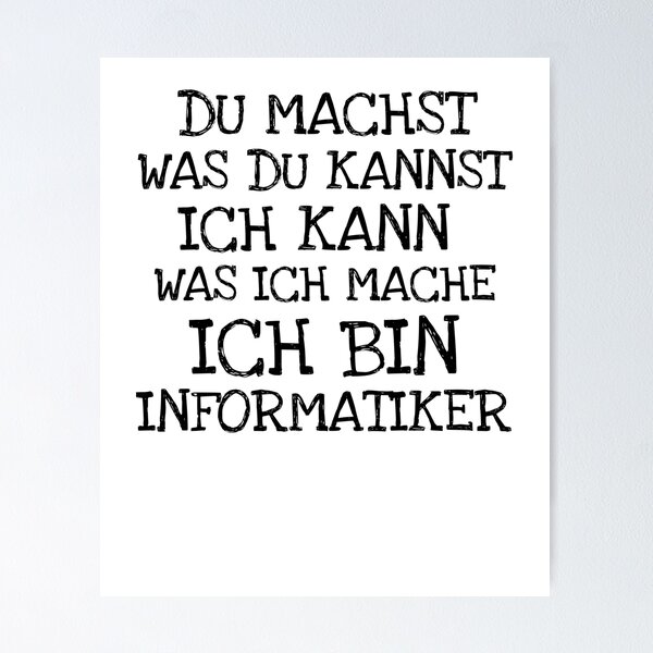 Artikel-Vorschau von  Du Machst  Was Du Kannst  Ich Kann   Was Ich Mac, designt und verkauft von The5thDesign.