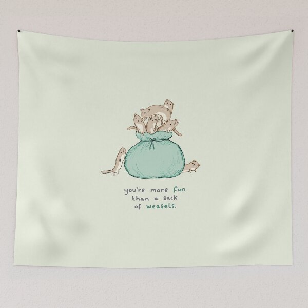 Item preview, Sack of Weasels designed and sold by SophieCorrigan.
