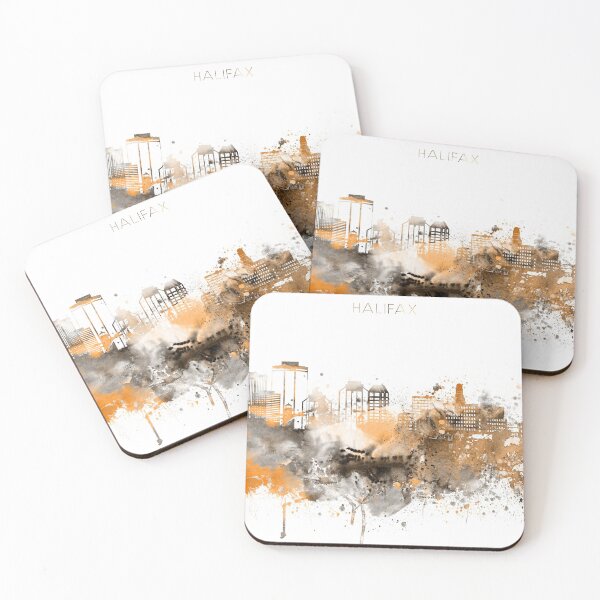 Item preview, Halifax Canada Warm Skyline designed and sold by DimDom.