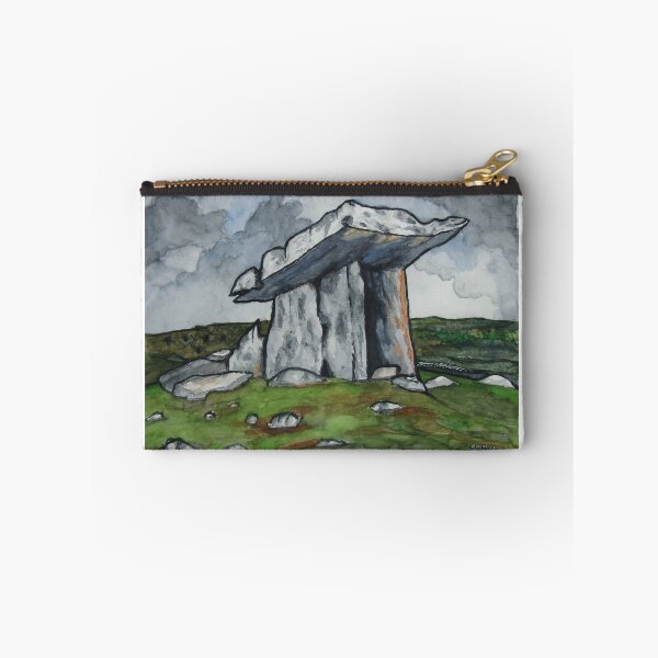 Item preview, Poulnabrone Dolmen, The Burren, Co. Clare, Ireland. Watercolour on 31 x 41cm watercolour paper. designed and sold by crowleyronan123.