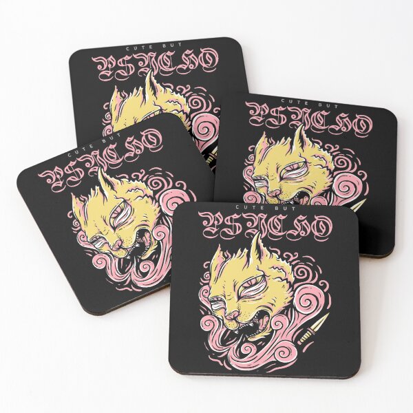 Item preview, Cute but Psycho Cat  designed and sold by ShineEyePirate.