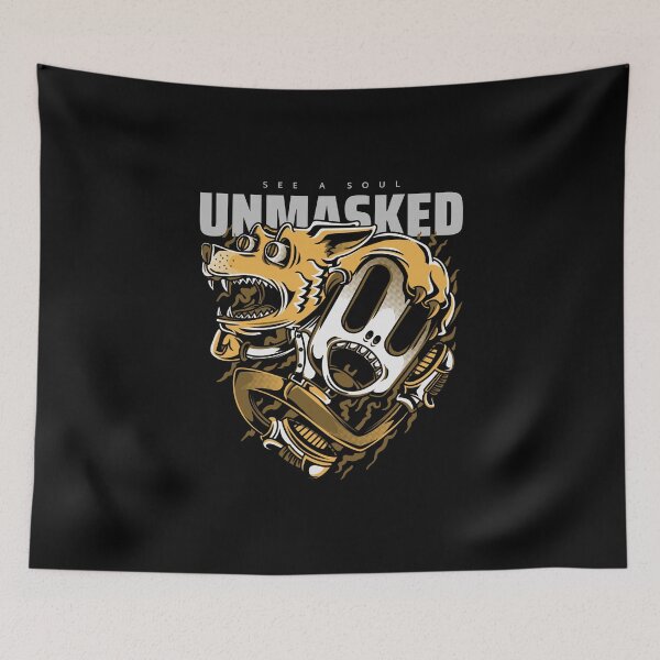 Item preview, Unmasked Dog - see a soul designed and sold by ShineEyePirate.
