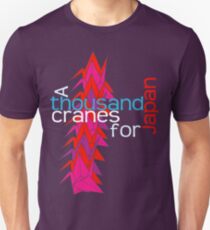 A Thousand Cranes for Japan 1 Slim Fit T-Shirt