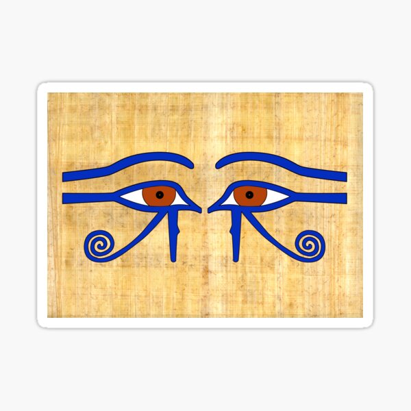 Udjat-Auge I Ägypten Sticker