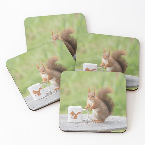 Item preview, The red squirrel and its mug designed and sold by VBMatossy.