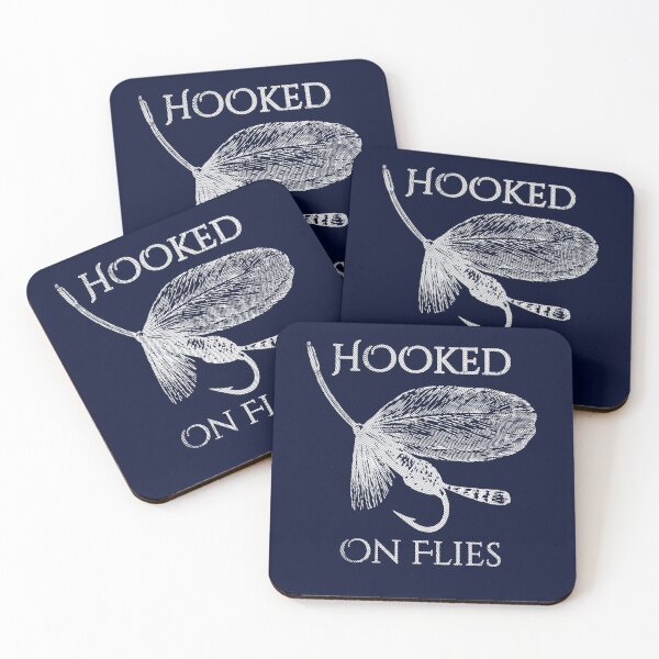 Item preview, Fly Fishing Shirts & Gifts Hooked on Flies designed and sold by Willyboy16.