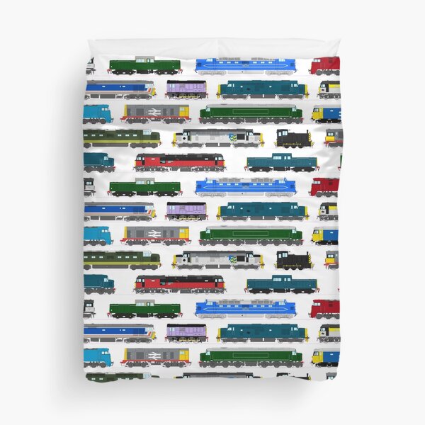 Item preview, Diesel Locomotives Print designed and sold by ontherails.