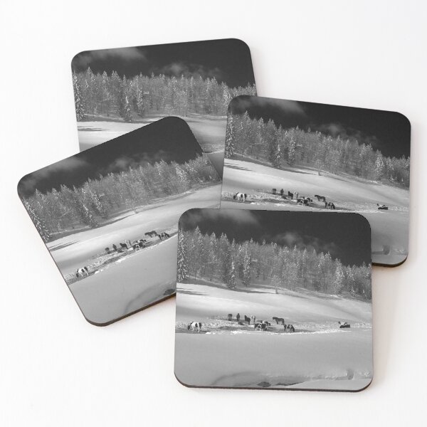 Item preview, horses in winter designed and sold by neil harrison.