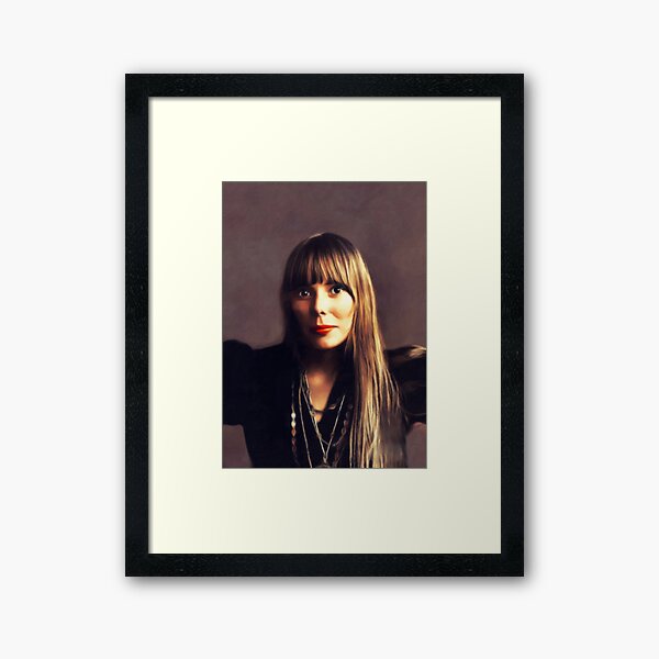 Joni Mitchell, Music Legend Framed Art Print