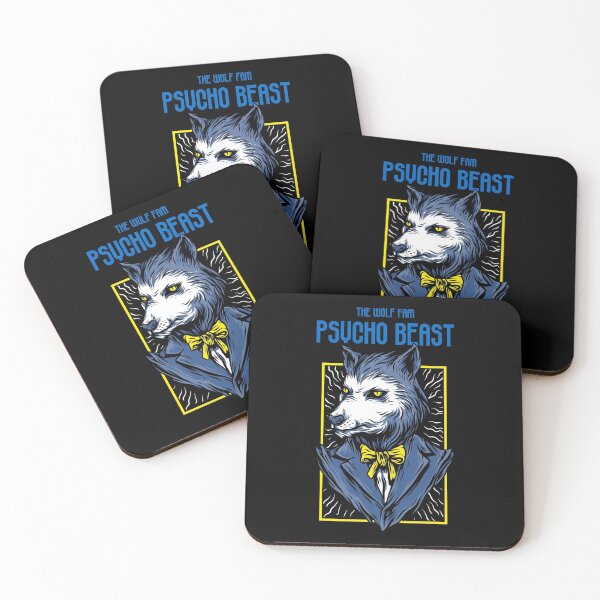Item preview, Psycho Beast Wolf Fam designed and sold by ShineEyePirate.