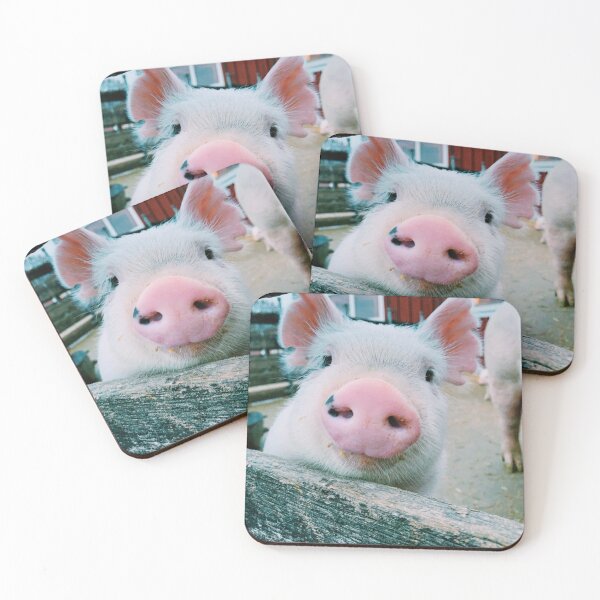 Item preview, piglet close-up! designed and sold by Eliza Hartman.