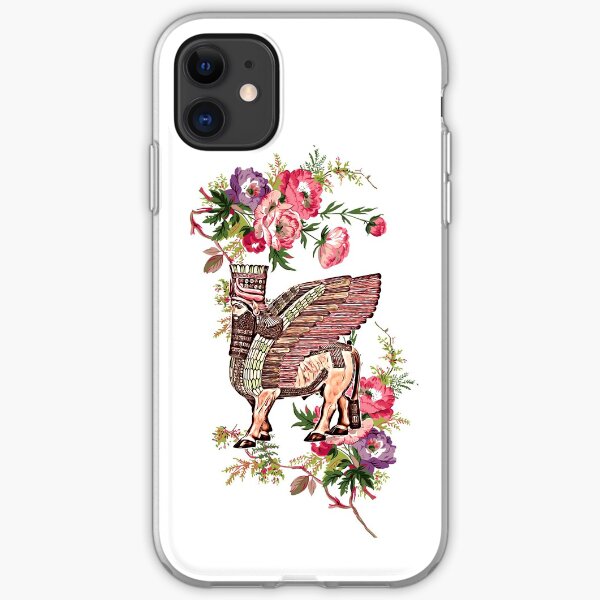 Assyrian Lamassu Garden iPhone Soft Case