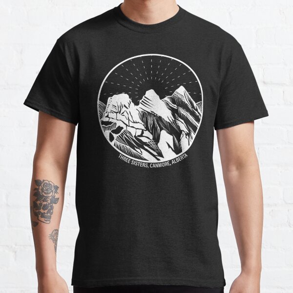  Canadian Rockies Mountain Gift  Canada Rocky Mountains T-Shirt  : Clothing, Shoes & Jewelry