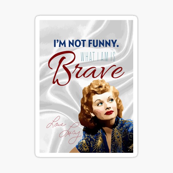 i love lucy bumper sticker