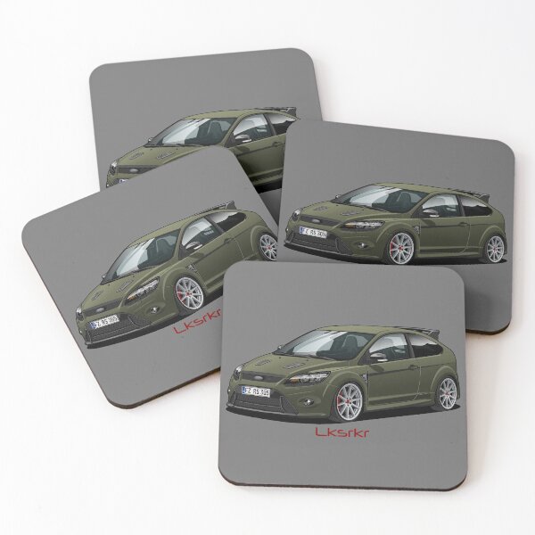 Item preview, Nano green Ford Focus RS artwork designed and sold by Lksrkr.