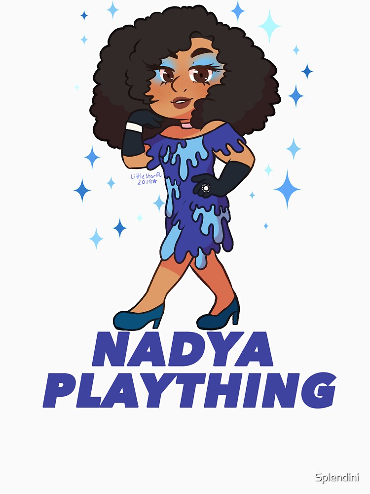 Nadya Plaything Drippy Dress by Splendini